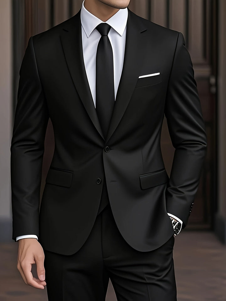 CLASSIC TWO-PIECE MEN'S SUIT