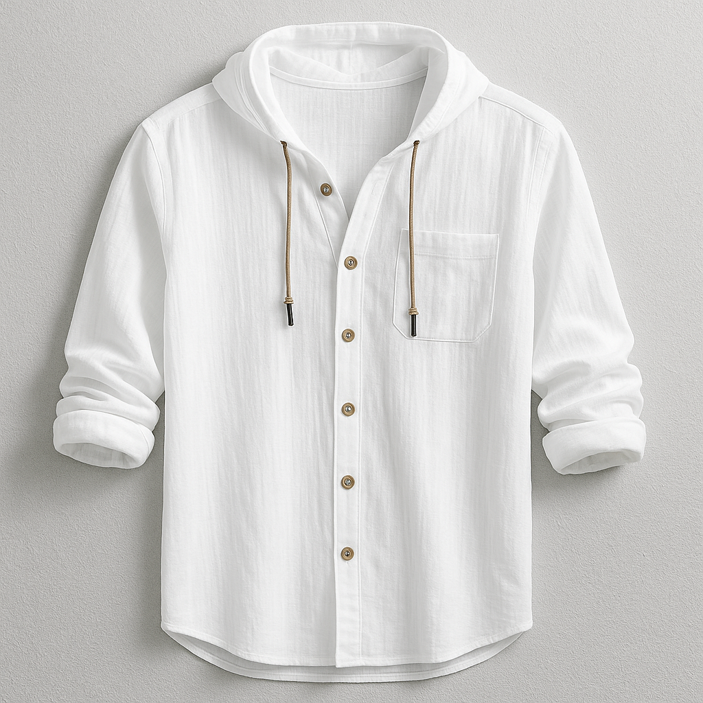 Luxury Shirt with Hood - Elena Harper