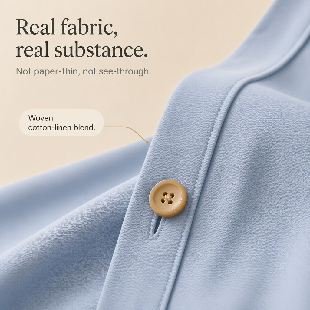 Drapelle Breathable Knit V-Neck Cardigan - Elena Harper