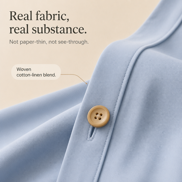 Drapelle Breathable Knit V-Neck Cardigan - Elena Harper