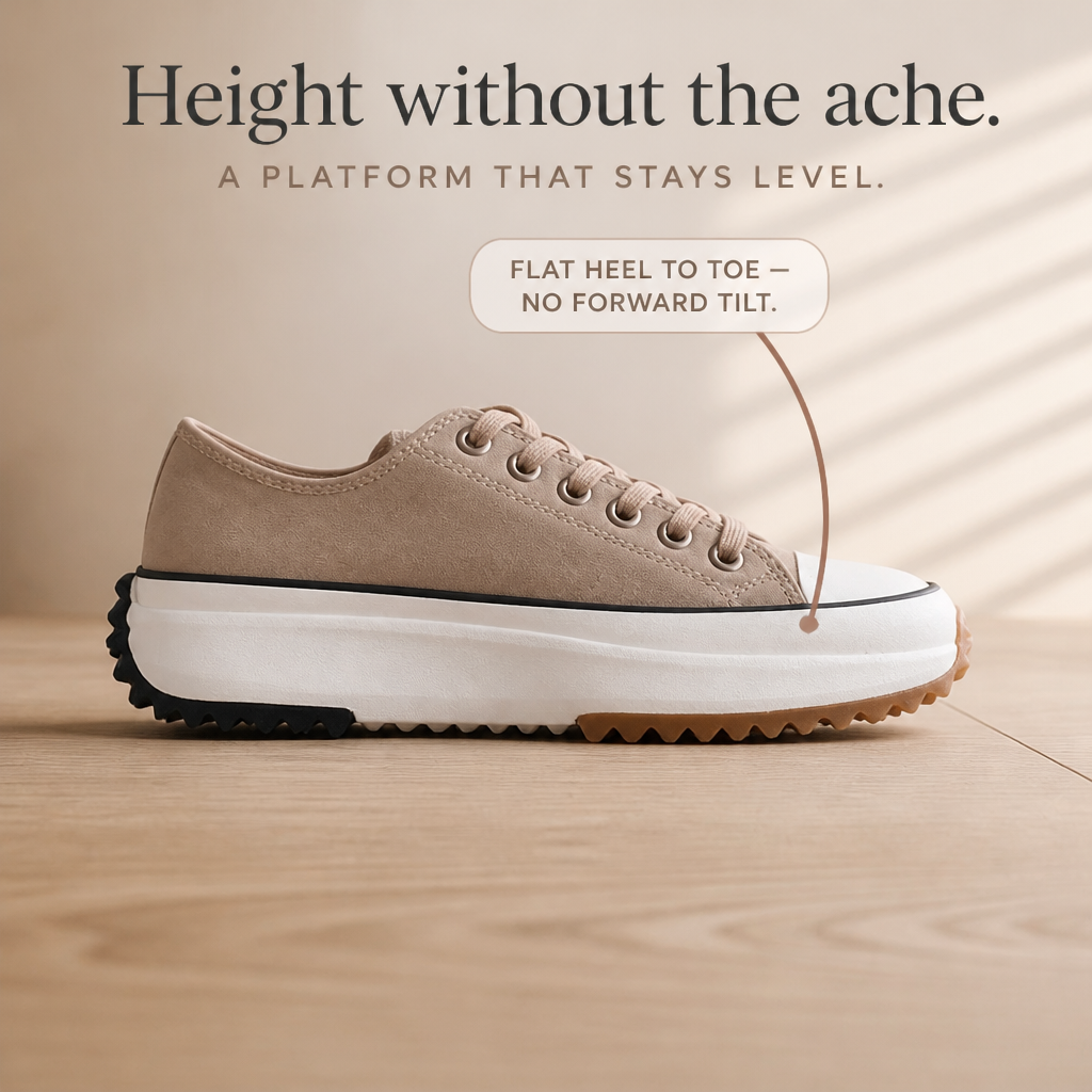 Bettina Platform Lace-Up Sneakers - Elena Harper