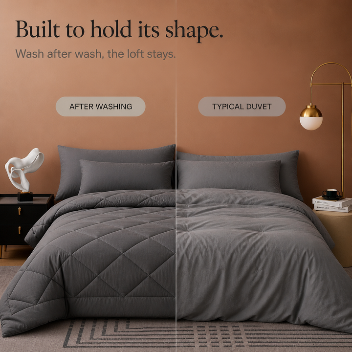 Duvella Diamond-Quilted Cloud Duvet Insert - Elena Harper