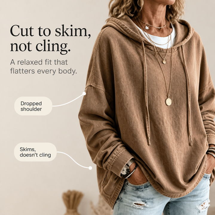 Denimelle Casual Hoodie - Elena Harper