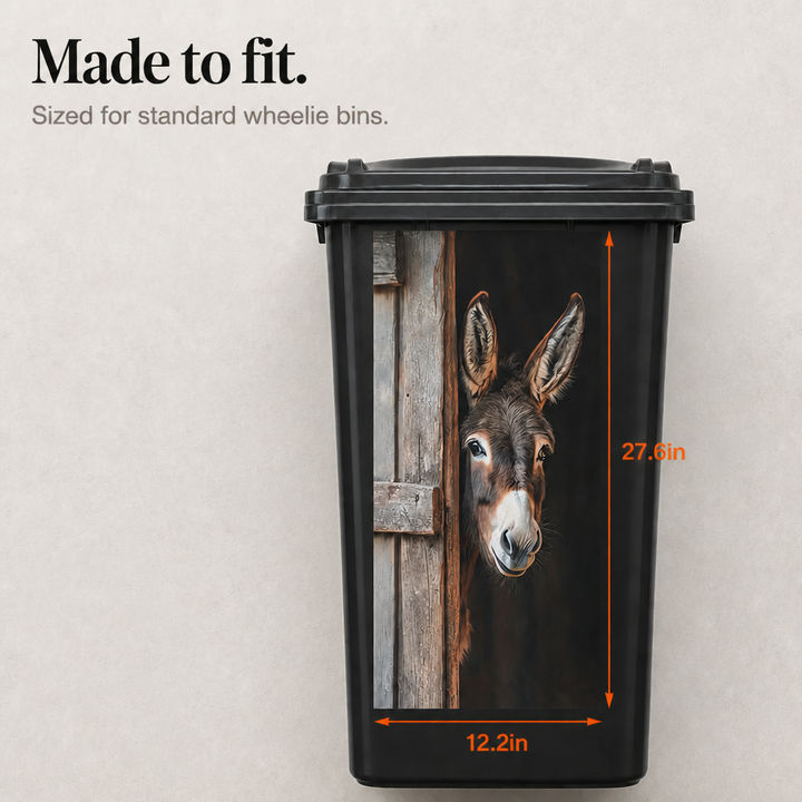 Binbelle Weatherproof Trash Can Decal - Elena Harper