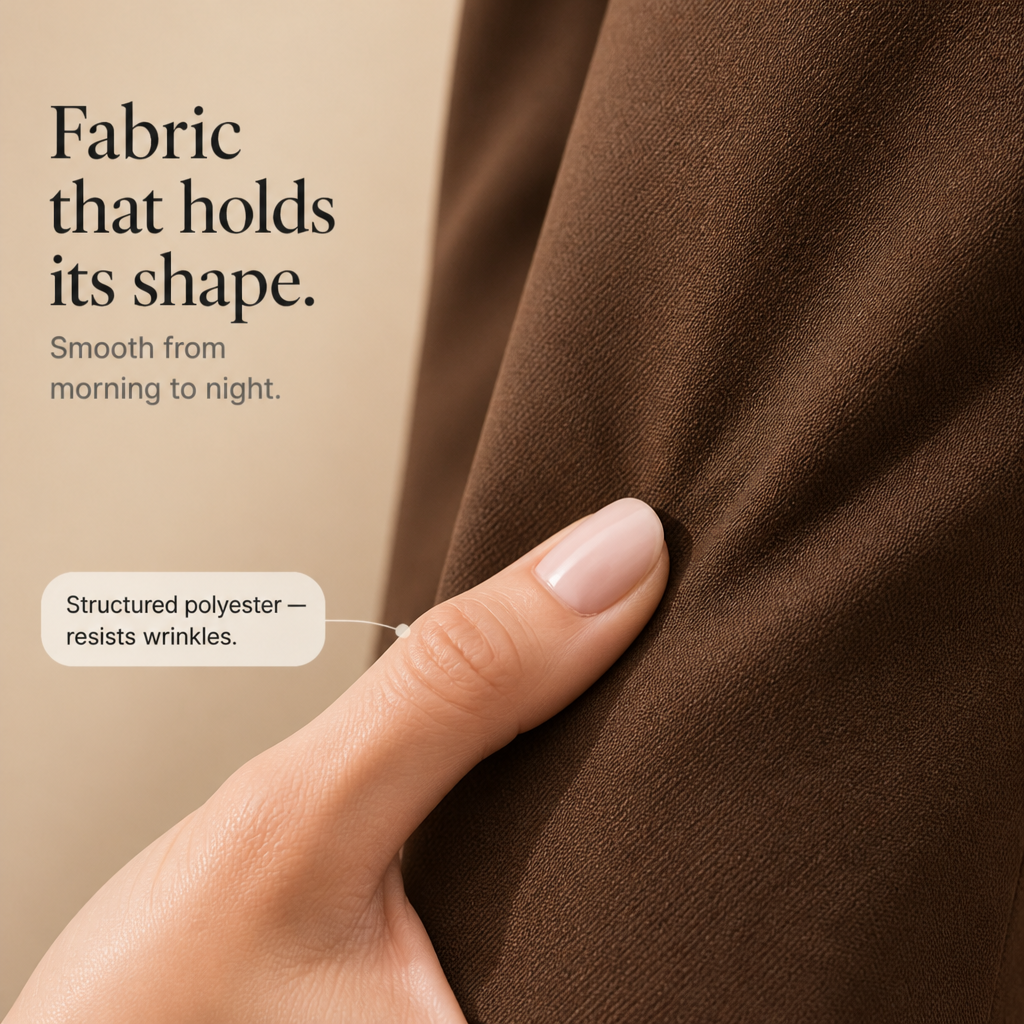 Blazelle – Diagonal Button Asymmetric Pleated Blazer Mini Dress