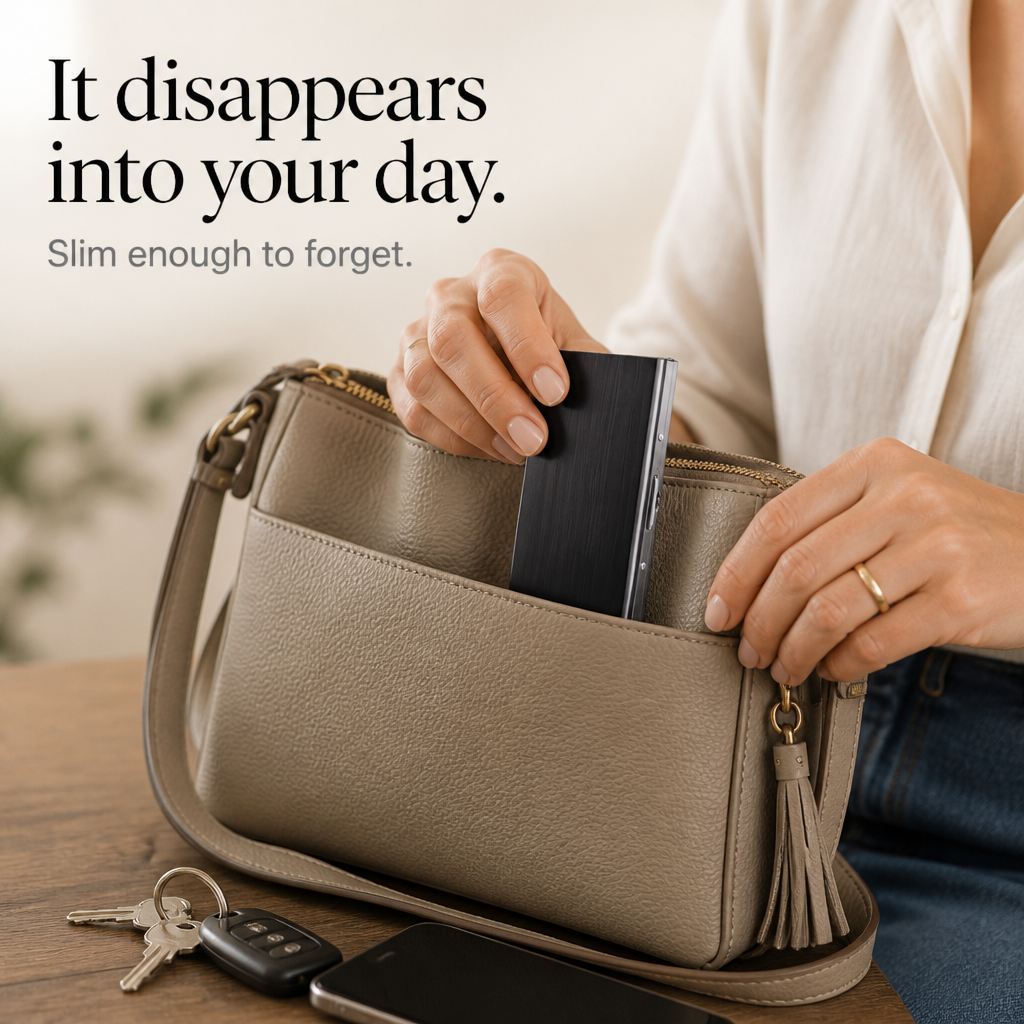 CardVault Slim Compartment Wallet - Elena Harper