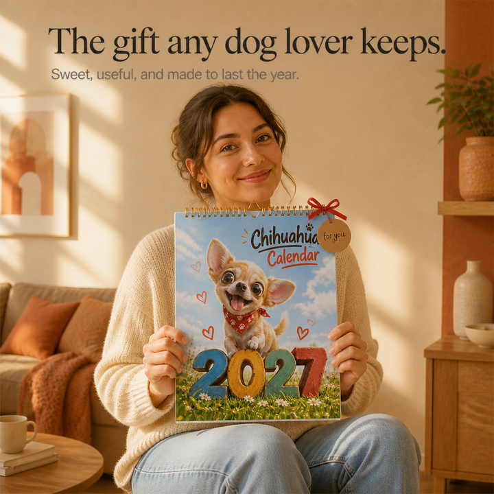 Chihuaholiday 2027 Chihuahua Wall Calendar - Elena Harper
