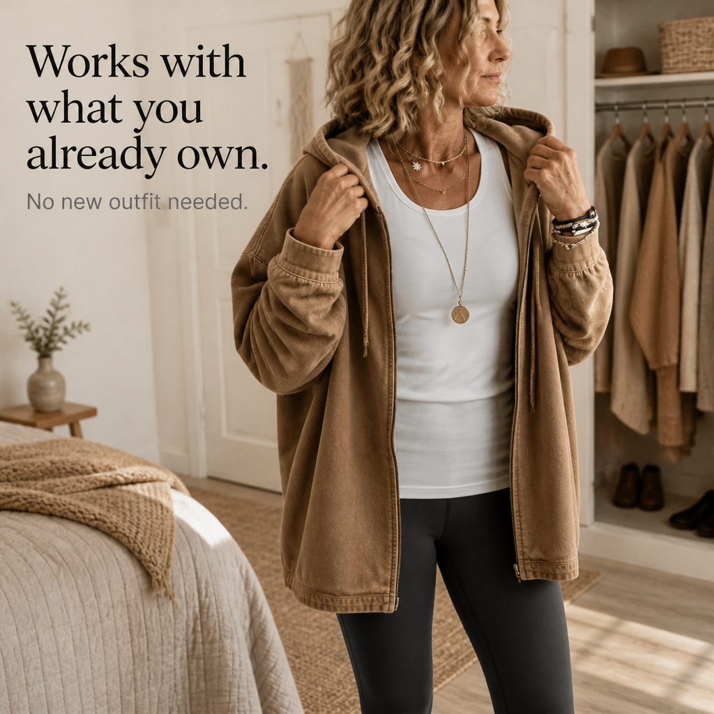 Denimelle Casual Hoodie - Elena Harper