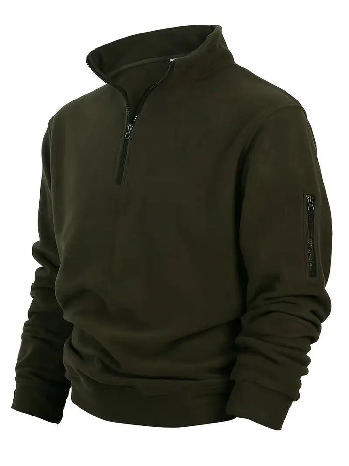 Tarquin Shirt with Double-Sided Fleece Lining, view 2 - Elena Harper