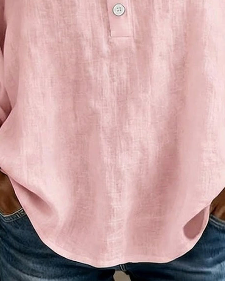 Lace Blouse with Square Neck and Puff Sleeves for Women
