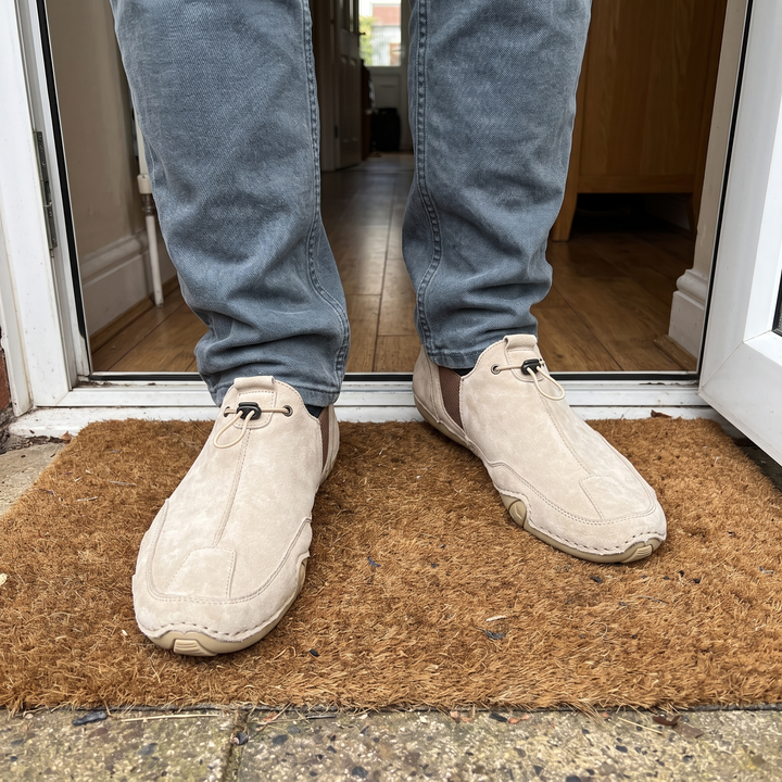 Men's Slip-On Shoes with Elastic