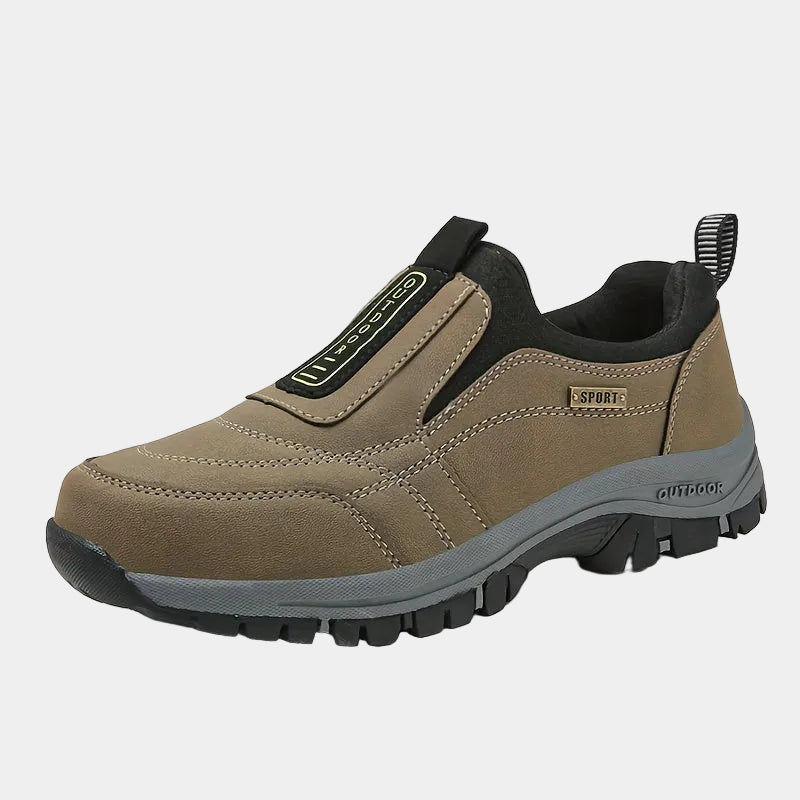 Men's Slip-On Shoes with Treaded Sole - Elena Harper