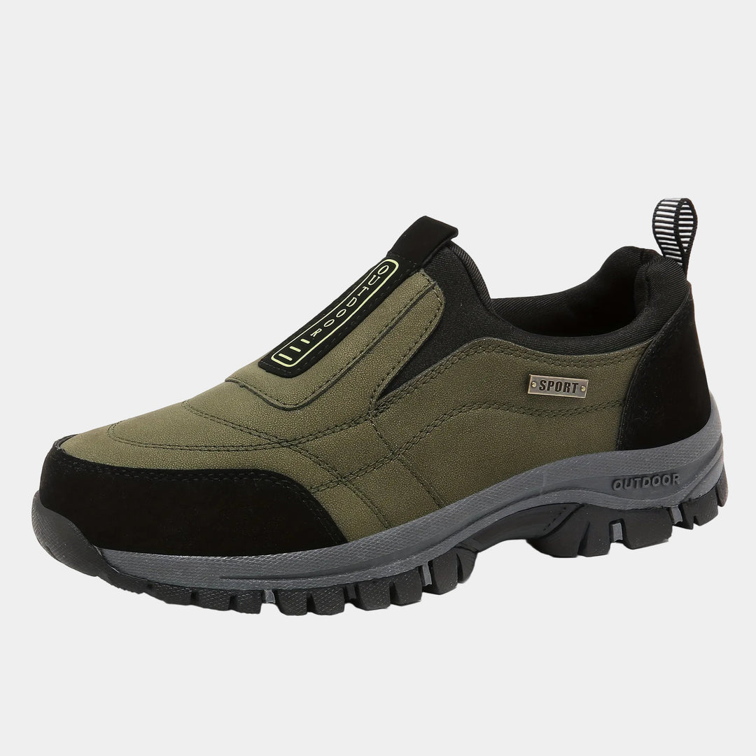 Men's Slip-On Shoes with Treaded Sole - Elena Harper