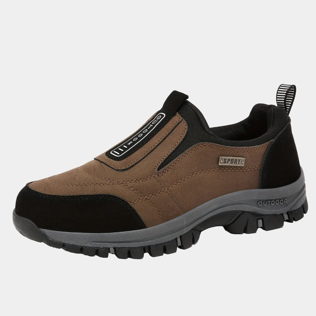 Men's Slip-On Shoes with Treaded Sole - Elena Harper