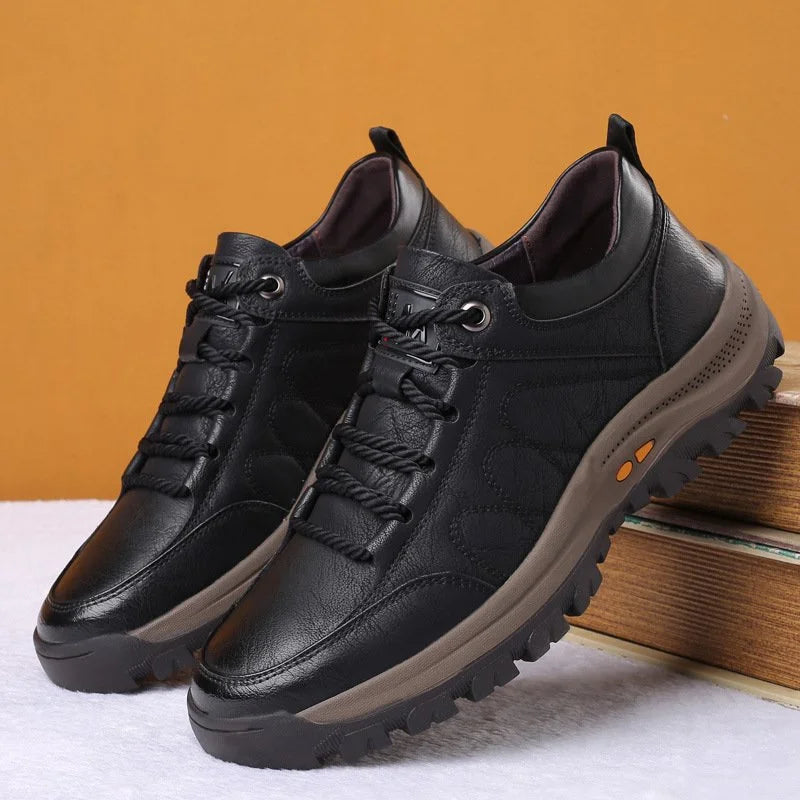 Casual Men's Shoes with Treaded Sole - Elena Harper
