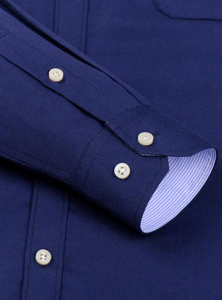 Men's High Collar Shirt