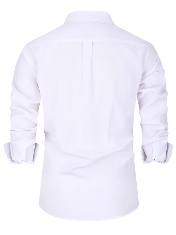 Men's Shirt with Contrasting Collar