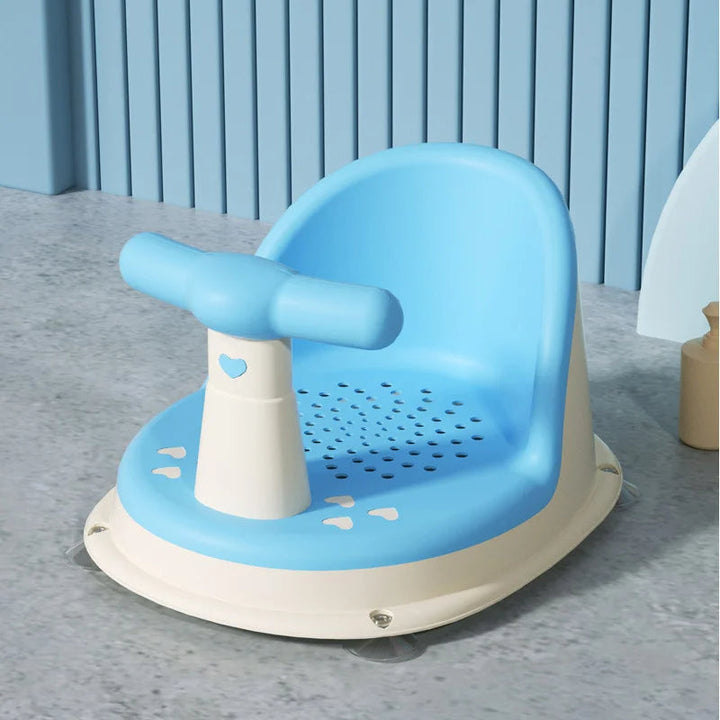 Children's Non-Slip Bath Seat with Backrest Support
