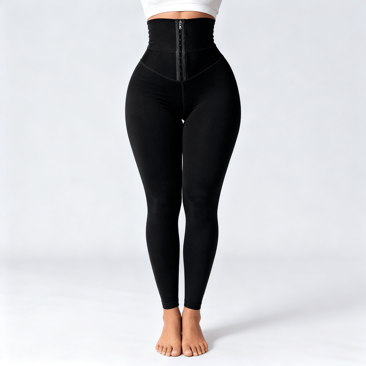 Cinchley Women's High-Waist Corset Leggings - Elena Harper