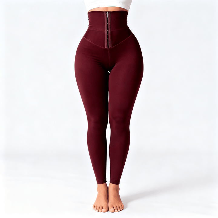Cinchley Women's High-Waist Corset Leggings - Elena Harper