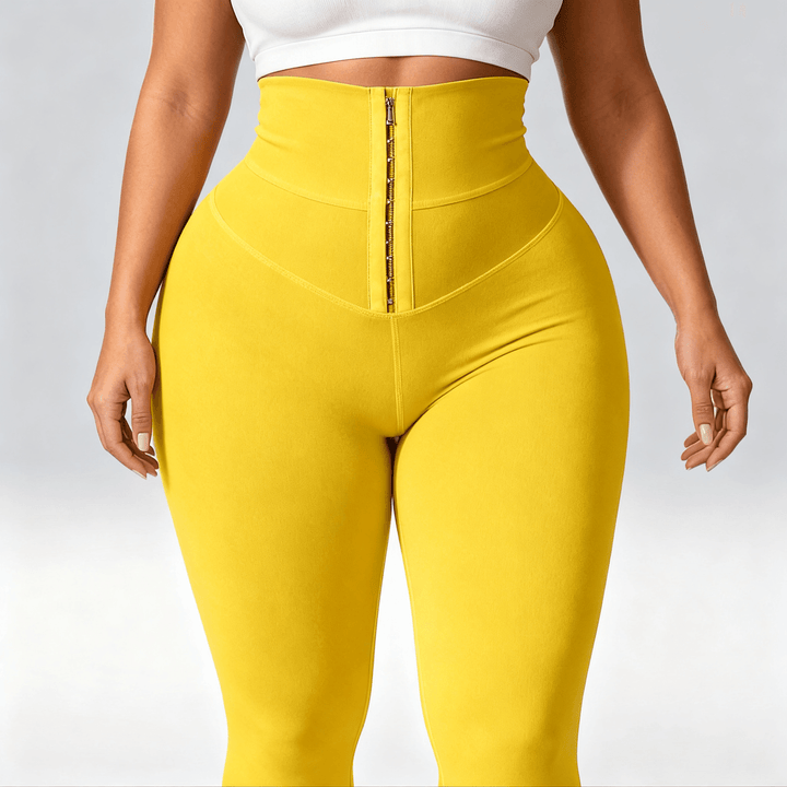 Cinchley Women's High-Waist Corset Leggings - Elena Harper