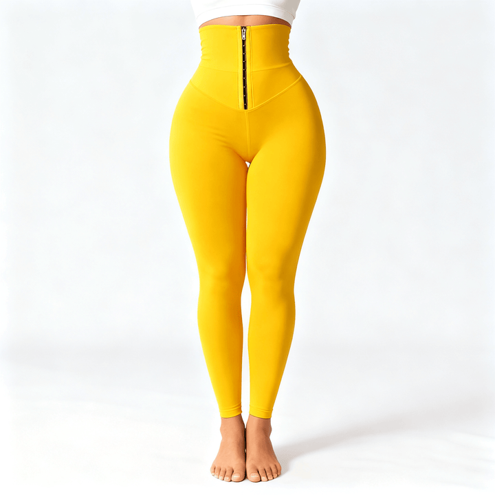 Cinchley Women's High-Waist Corset Leggings - Elena Harper
