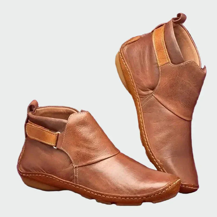 Norah | Orthopedic Leather Boots