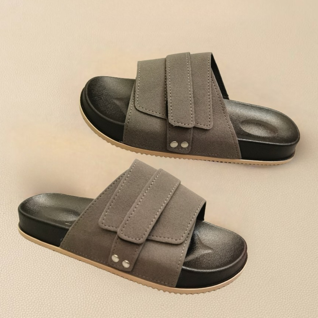 Men's Double Strap Slippers