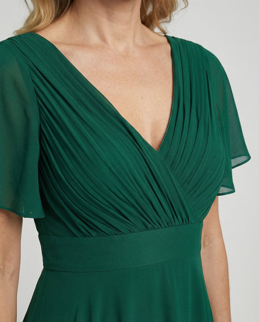 Women's Long Chiffon Evening Dress Elegant