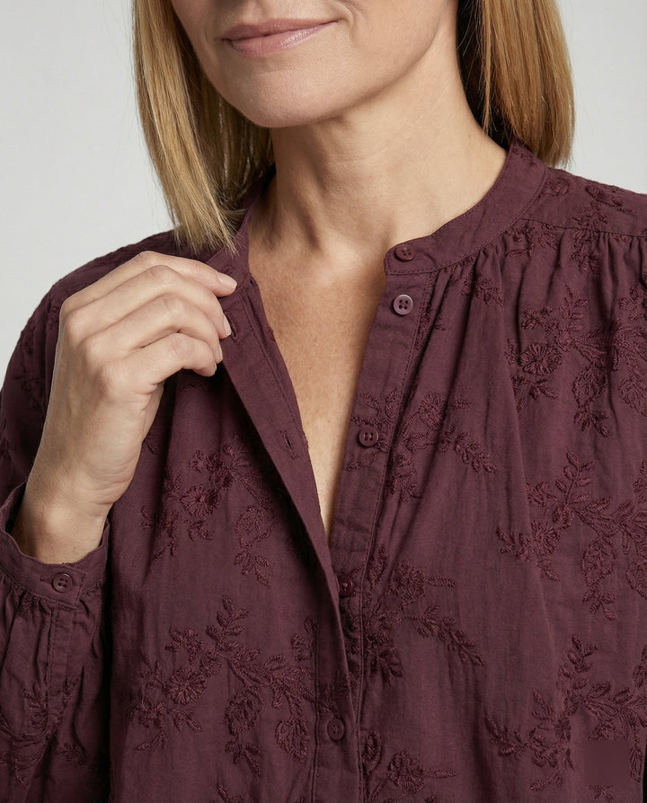 Women's Cotton Embroidered Blouse