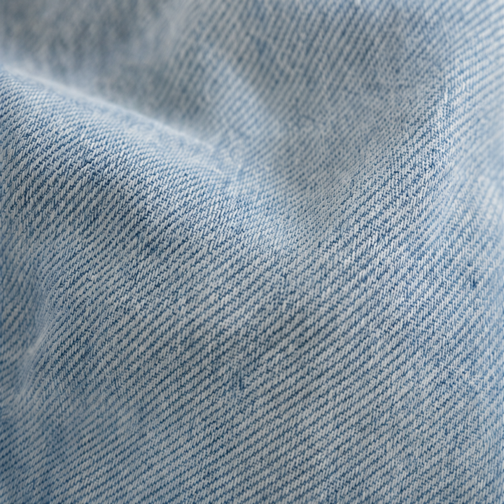 Denimova Washed Denim-Look And Hooded Sweatshirt Jacket - Elena Harper