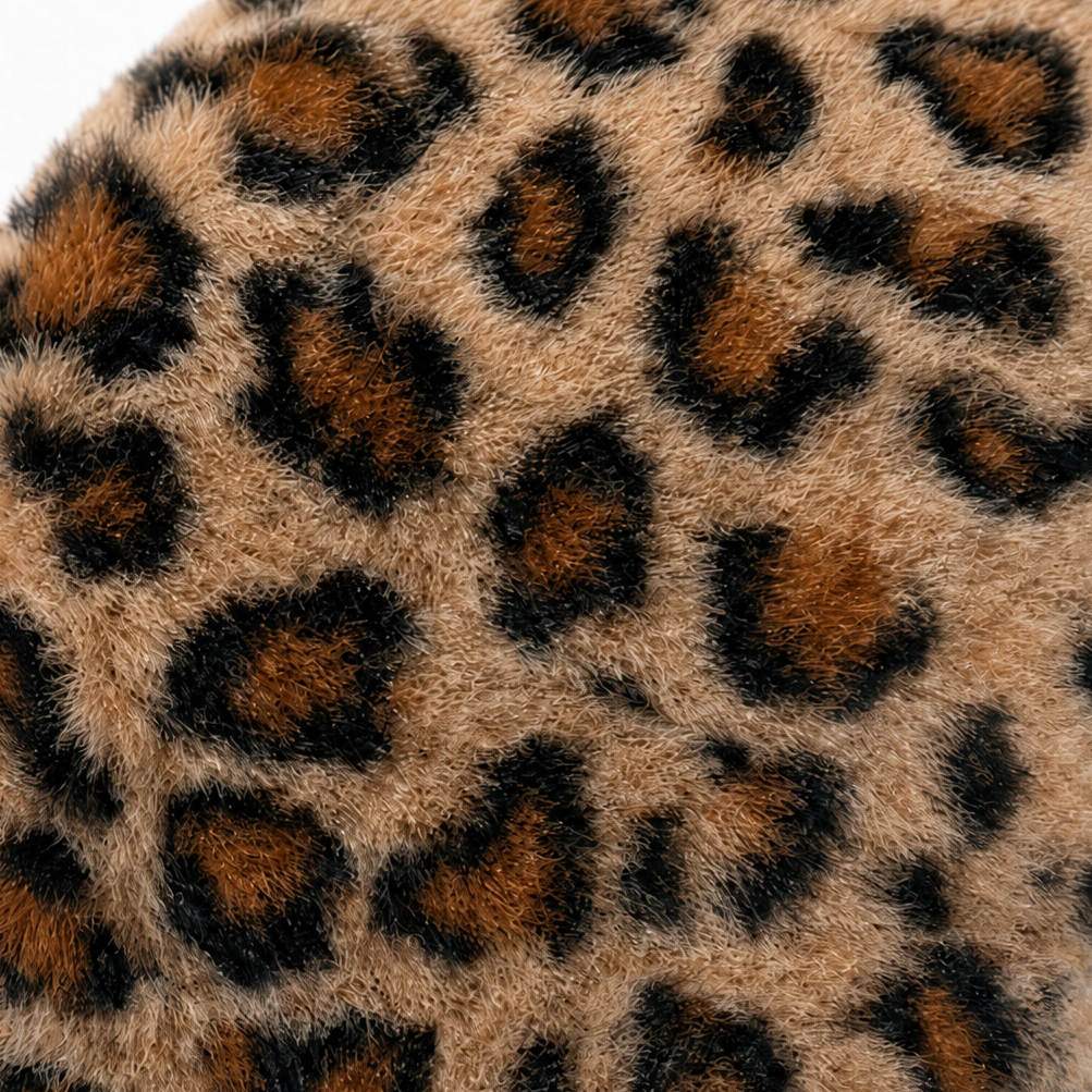 Bowvelle Leopard Print Bowknot Throw Pillow - Elena Harper