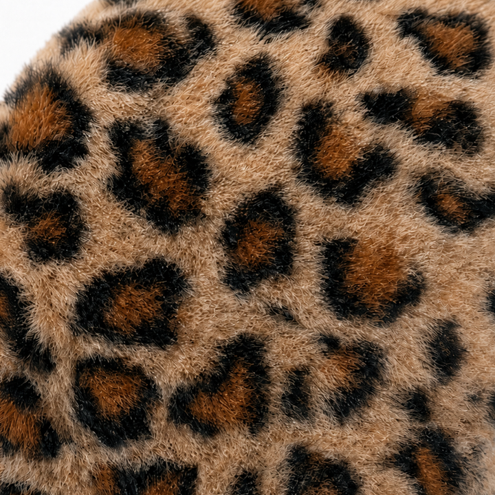 Bowvelle Leopard Print Bowknot Throw Pillow - Elena Harper