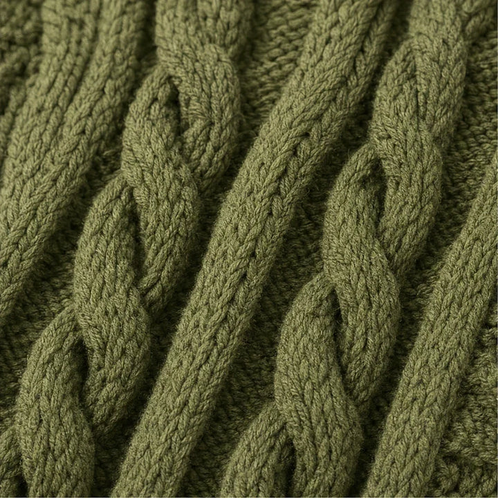 Cablehaven – Oversized Cable-Knit Long Cardigan