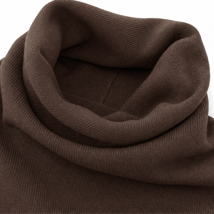 Draveny Draped Cowl-Neck Top And Trouser Set - Elena Harper