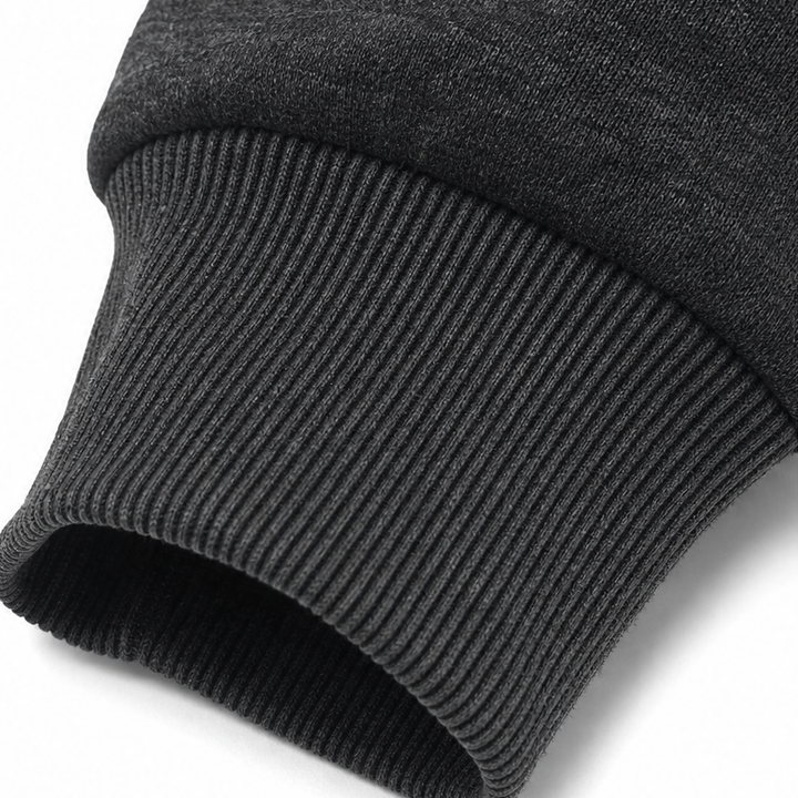 Cozyline – Fleece-Lined Tunic-Length Zip-Up Hoodie
