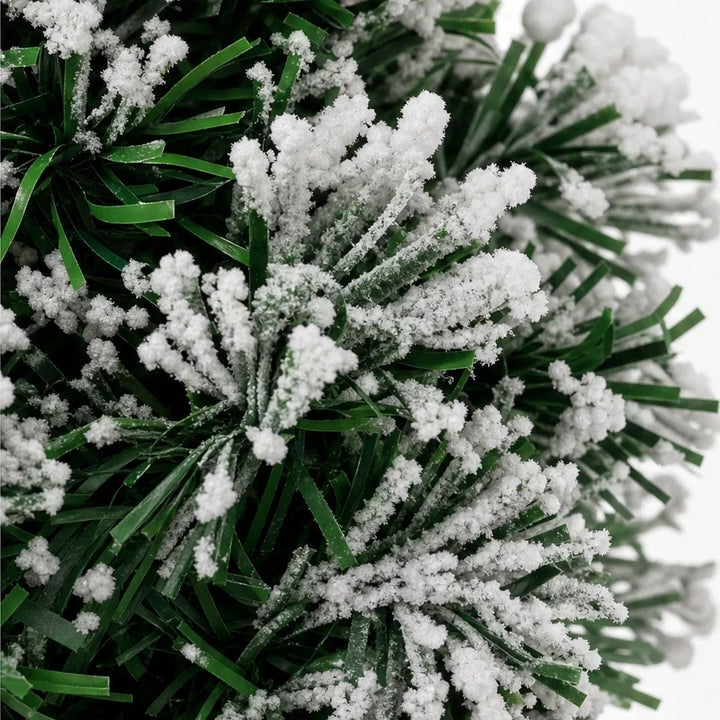 CedarGlow – Solar Multicolor LED Cedar Christmas Tree