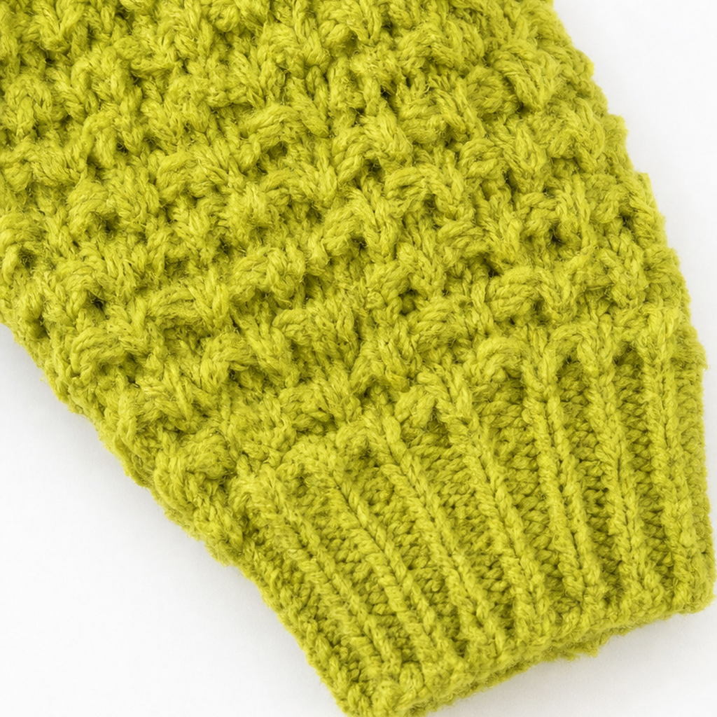 Crossovera Chunky Knit Crossover V-Neck Sweater - Elena Harper