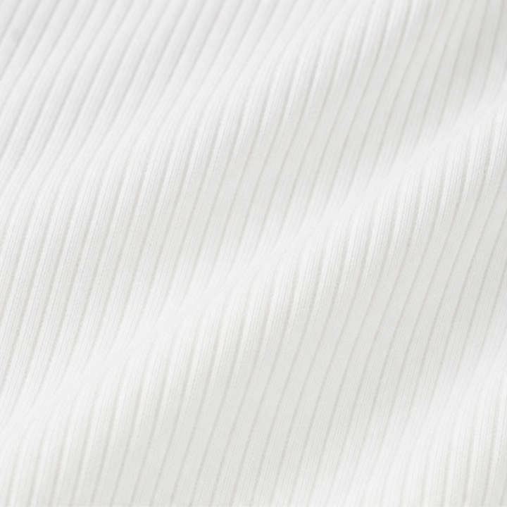 Buttonelle Metallic Button Strap Ribbed Top - Elena Harper