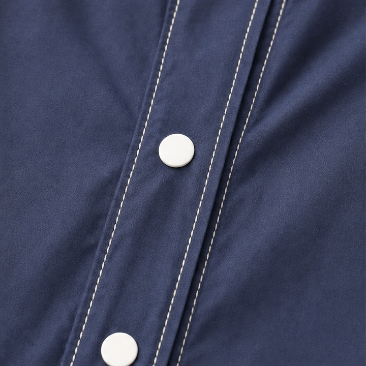 Collara Lapel Collar Half-Sleeve Midi Dress - Elena Harper