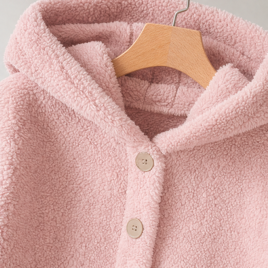 Cozyvale Button-Front Hooded Winter Jacket - Elena Harper