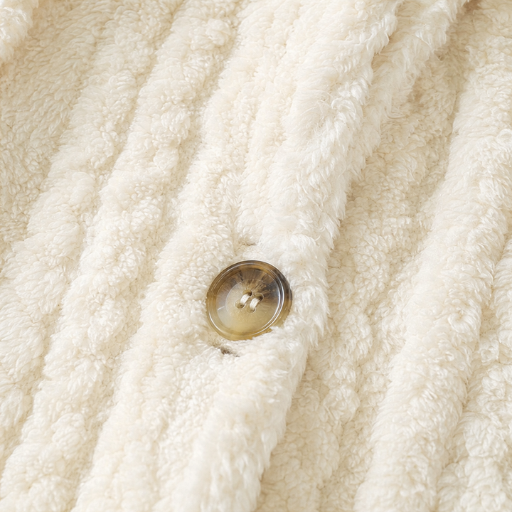 Cinchwarm Cable-Knit Hooded Long Cardigan - Elena Harper