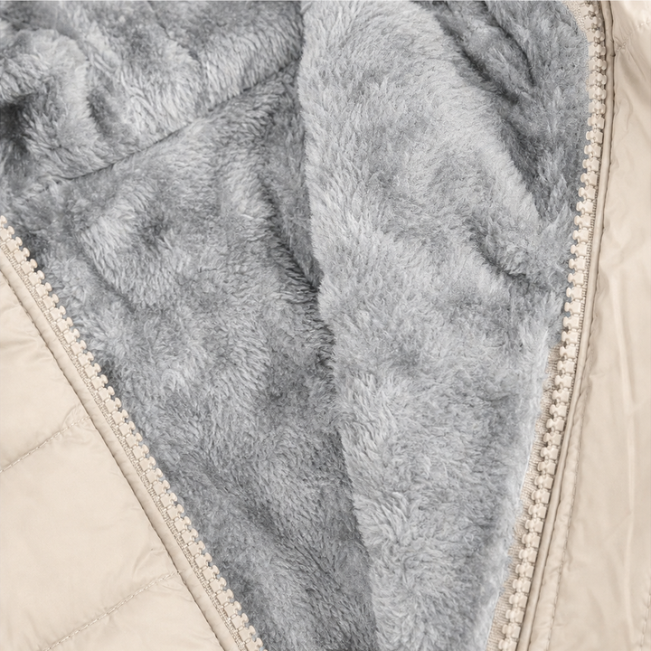 Cozelle Quilted Hooded Insulated Puffer Coat - Elena Harper