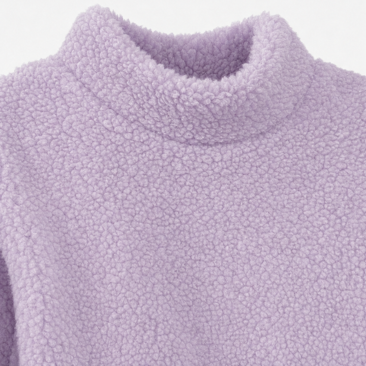 Coreheat Brushed Fleece-Lined Longline Tunic Top - Elena Harper