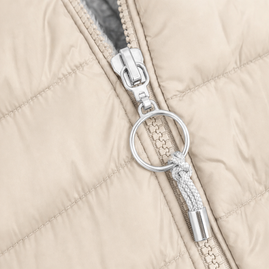 Cozelle Quilted Hooded Insulated Puffer Coat - Elena Harper