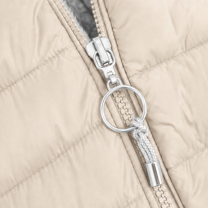 Cozelle Quilted Hooded Insulated Puffer Coat - Elena Harper