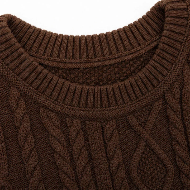 Cable & Co. Cable-Knit Sweater And Trouser Set - Elena Harper