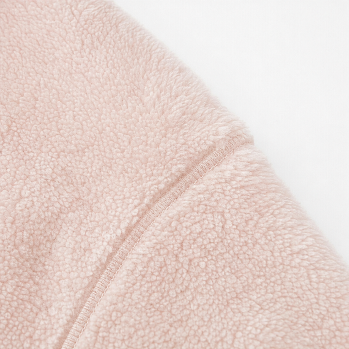 Cozyline Dropped-Shoulder Quarter-Zip Sweatshirt - Elena Harper