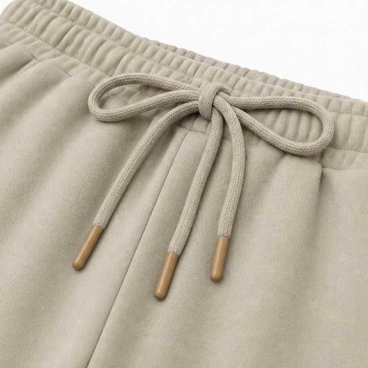 Ease & Elsewhere Ribbed Oversized Top And Wide-Leg Pants Set - Elena Harper
