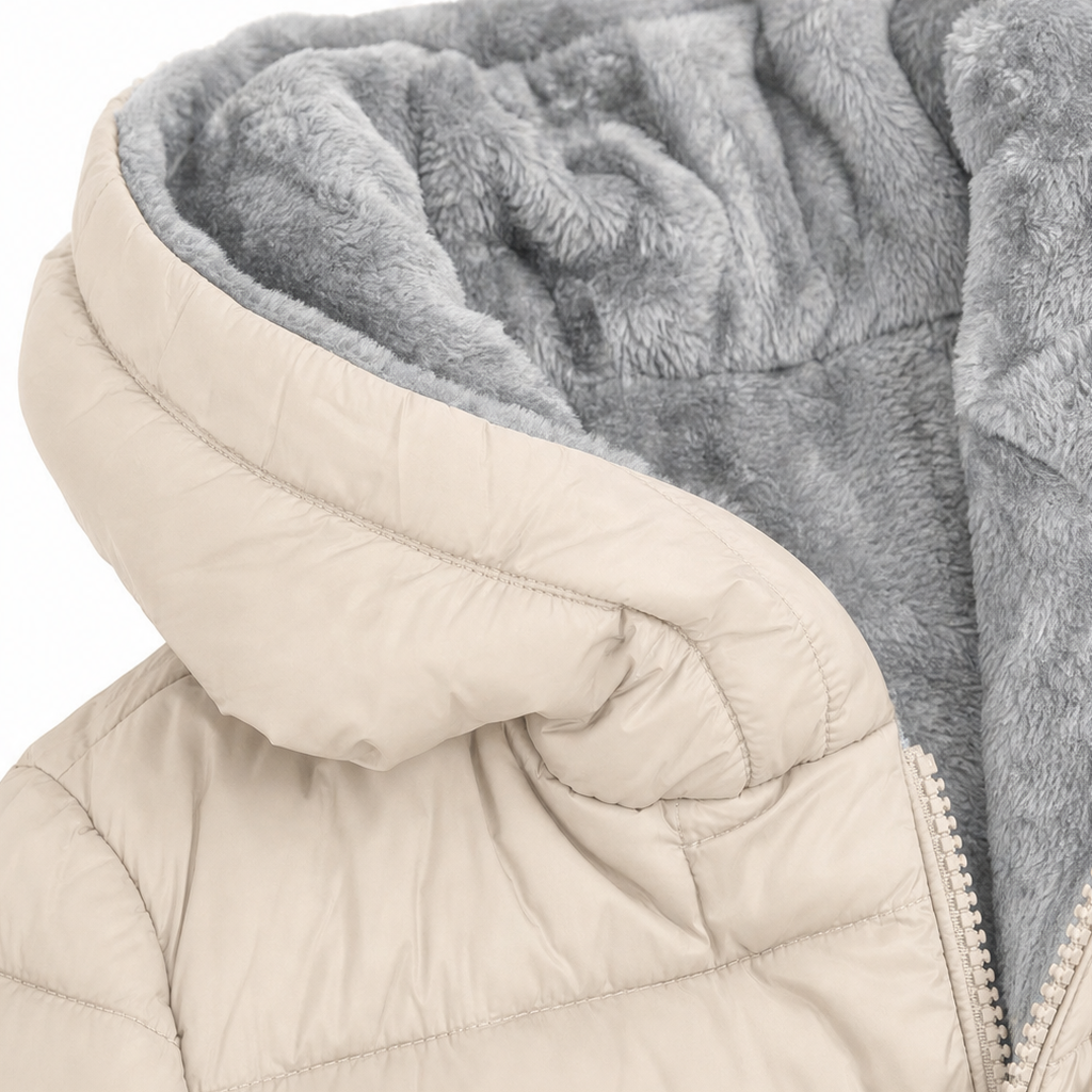 Cozelle Quilted Hooded Insulated Puffer Coat - Elena Harper